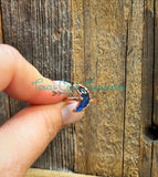 Labradorite Star rings