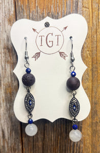 Evil Eye Diffuser Earrings
