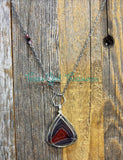 Botswana Agate diffuser necklaces