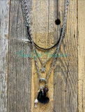 Layered necklaces