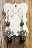 Obsidian Diffuser Earrings