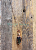 Labradorite Point Diffuser necklaces