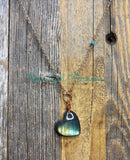 Labradorite Unique Shaped necklaces