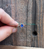 Labradorite Star and Moon rings