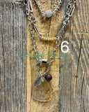Layered necklaces