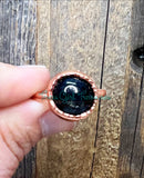 Star Diopside rings