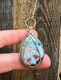 Larimar Diffuser necklace