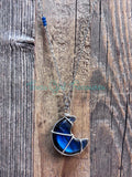 Labradorite Crescent Moon