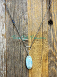 Larimar Diffuser necklace