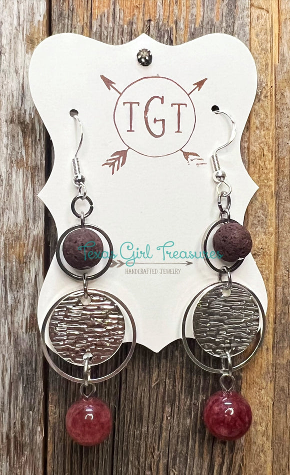 Agate Diffuser Earrings