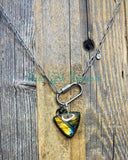 Labradorite Triangular Point Diffuser necklaces
