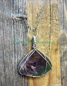Fluorite Diffuser Necklaces