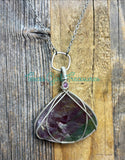 Fluorite Diffuser Necklaces