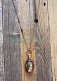 Labradorite Oval Diffuser Necklaces