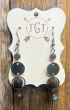 Labradorite Diffuser Earrings