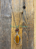 Tiger’s Eye Diffuser Necklaces