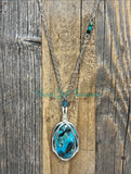 Turquoise diffuser necklaces
