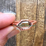 Peach Quartz Ring