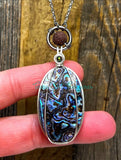 Abalone Diffuser Necklace