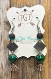 Malachite Diffuser Earrings