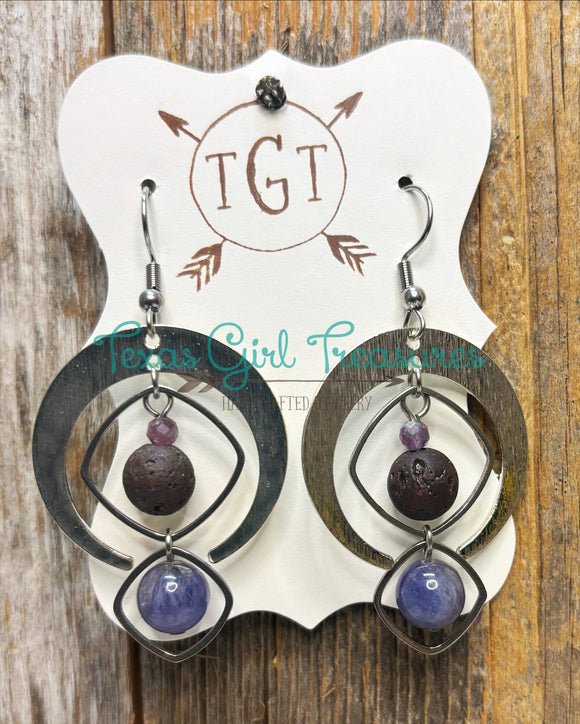 Tanzanite Diffuser Earrings