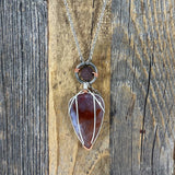 Agate diffuser necklaces -Slice, Moroccan and Crazy Lace