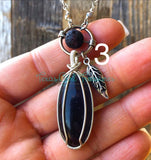 Iolite diffuser necklaces