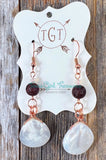 Mother of Pearl Diffuser Earrings