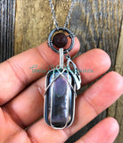 Mother of Pearl diffuser necklaceS