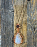 Belomorite Diffuser Necklaces in Copper
