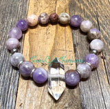 Jade stretch diffuser bracelets - Lavender