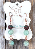 Amazonite Diffuser Earrings